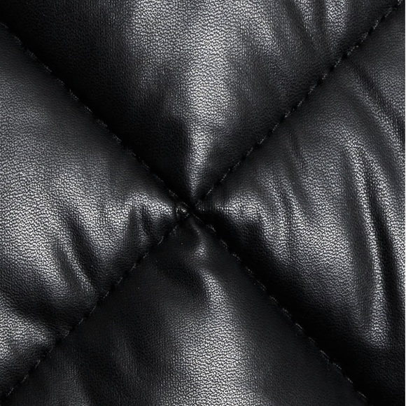 STAND STUDIO Sage quilted faux leather coat - Picture 4 of 4